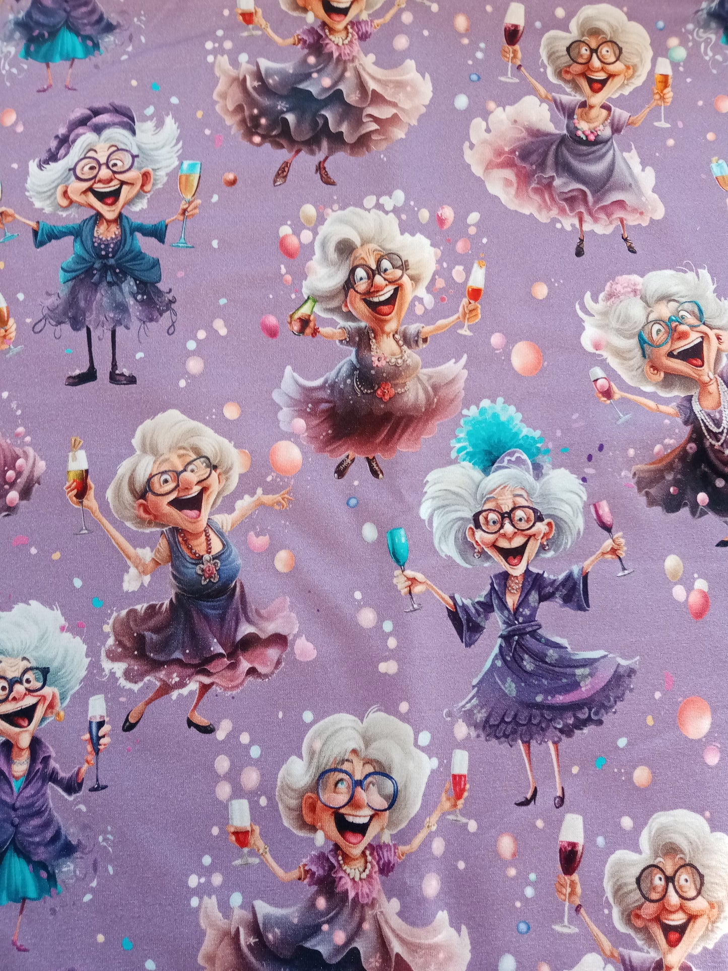 Granma´s Party, lila (trikoo)