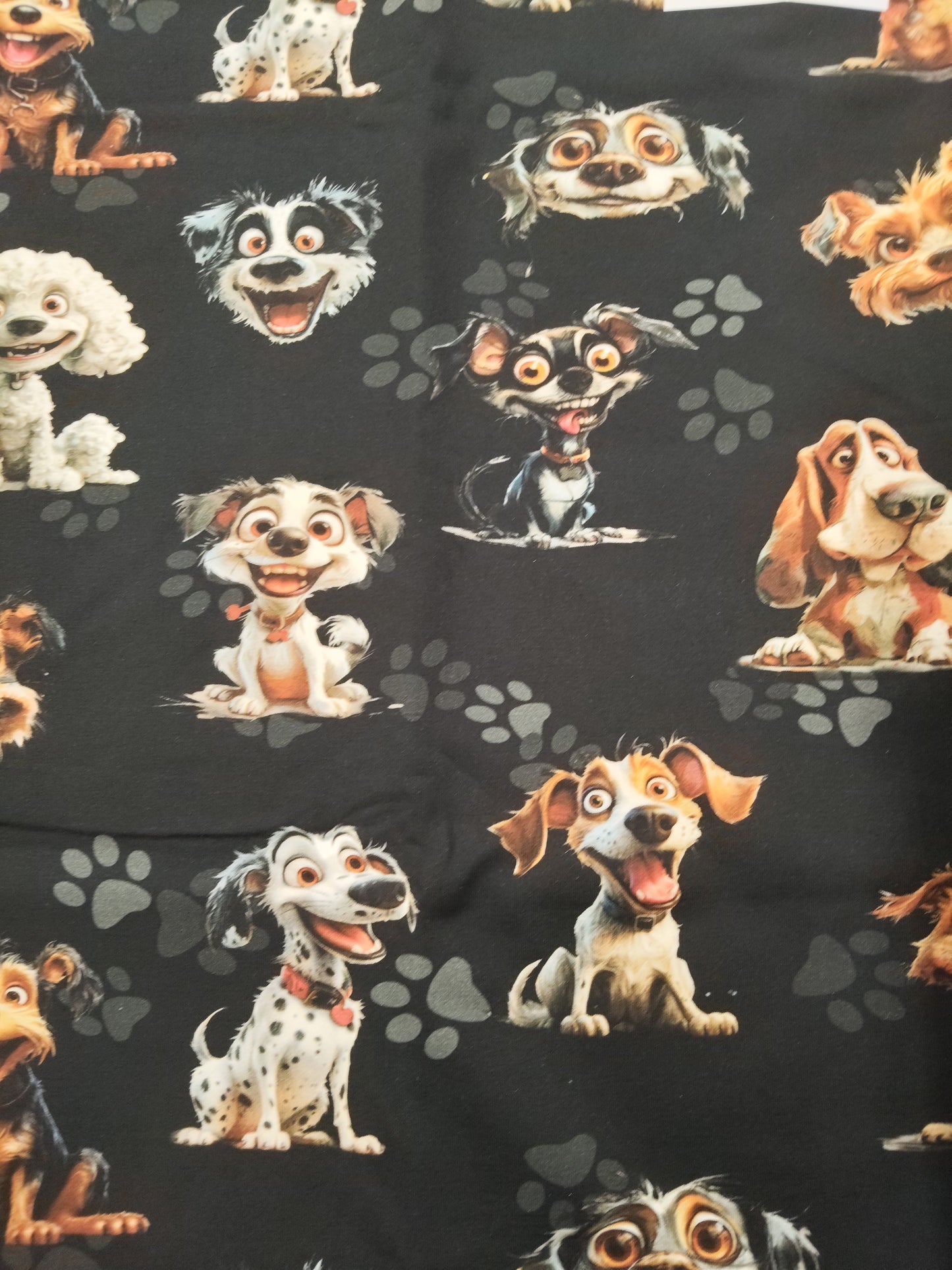 Koirulit musta (trikoo)