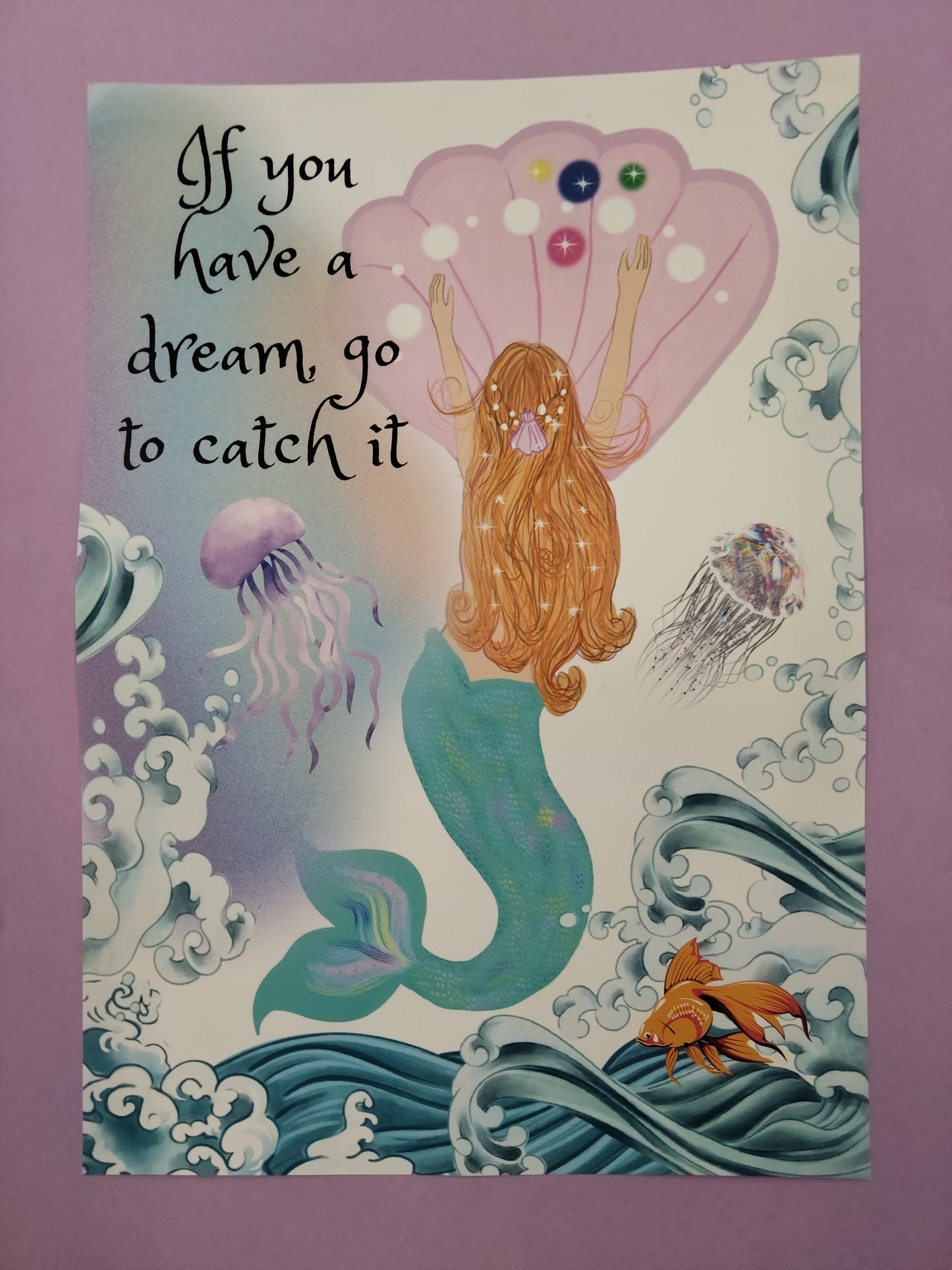 Catch your Dream- juliste, 21x30cm