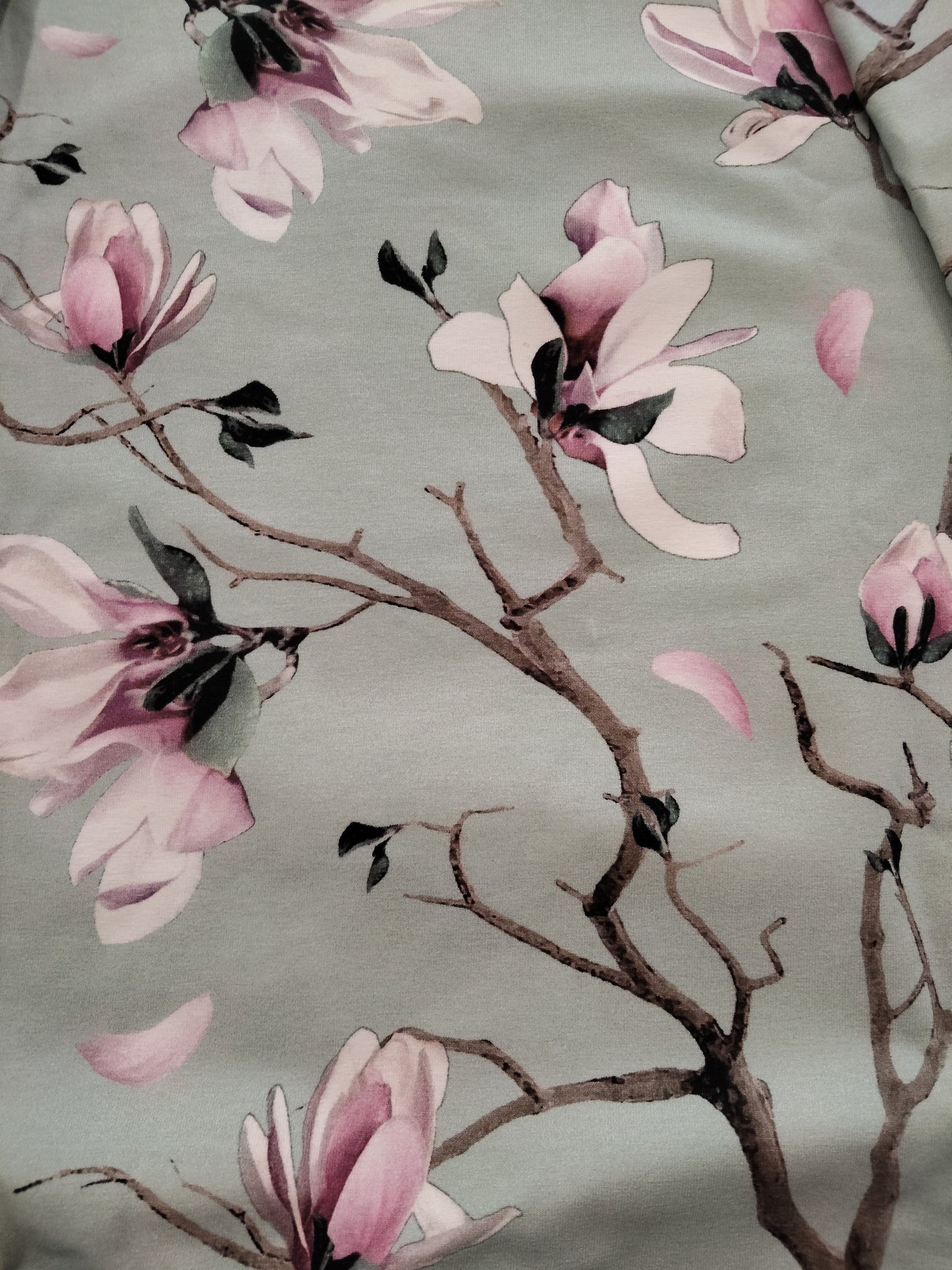 Magnolia, vanha vihreä (trikoo) 1,5m