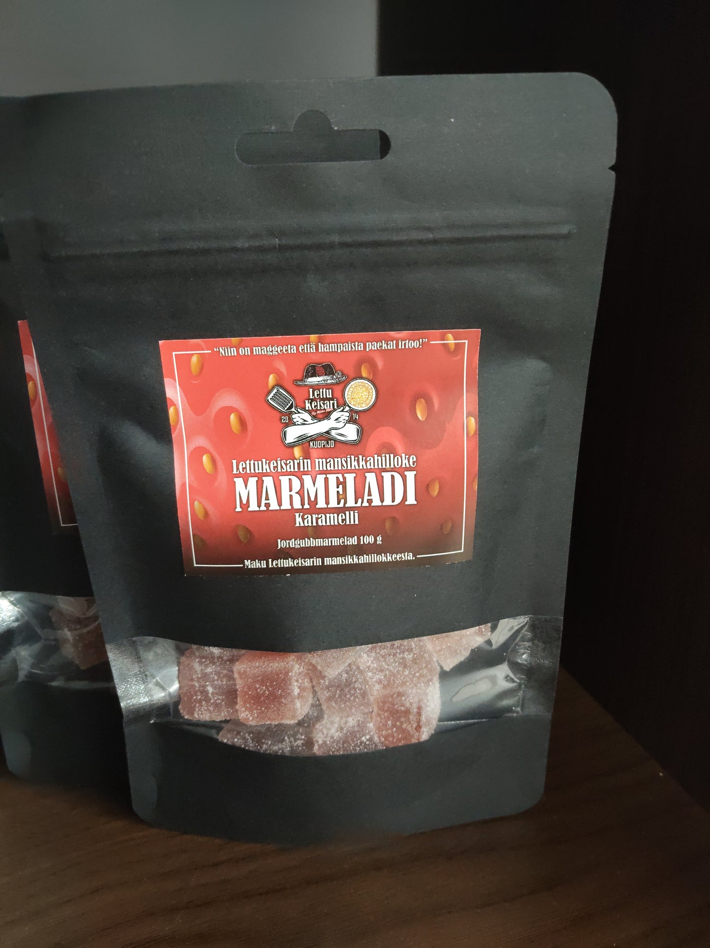 Lettukeisarin Marmeladikaramelli 100g