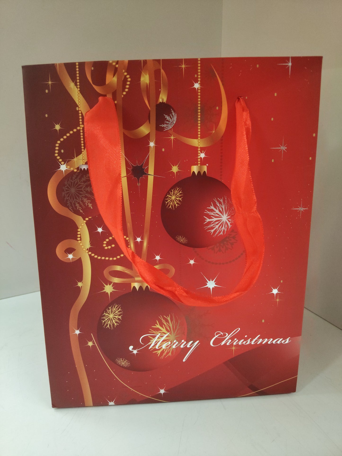 Lahjakassi 18+10x23cm, Merry Christmas