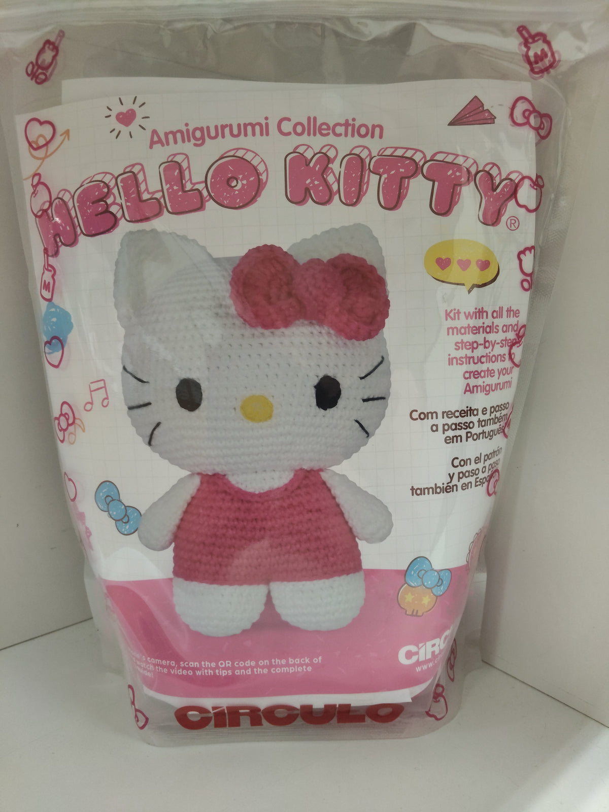 Circulo Hello Kitty- amigurumipakkaus