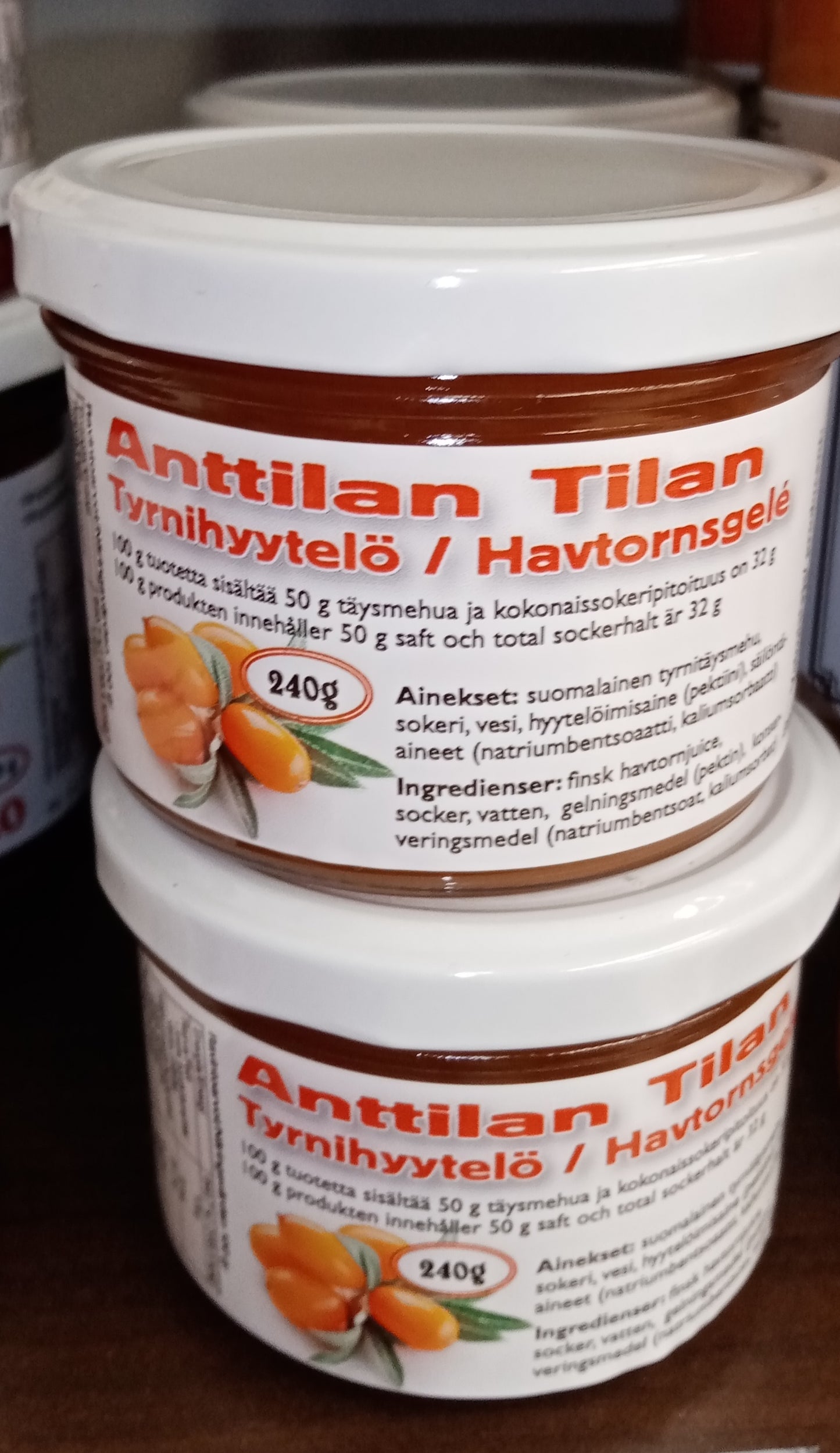 Tyrnihyytelö 240g