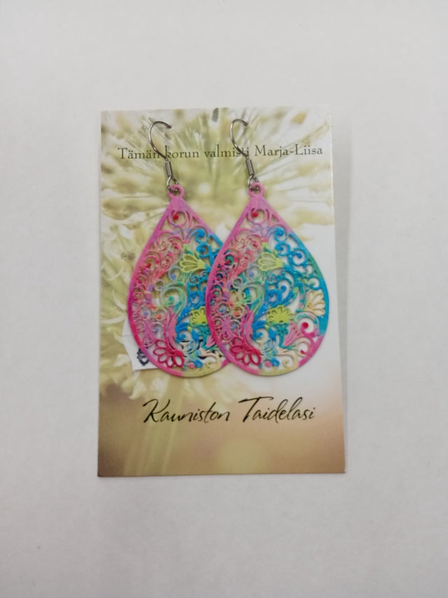 Pisara-korvakorut, moniväri