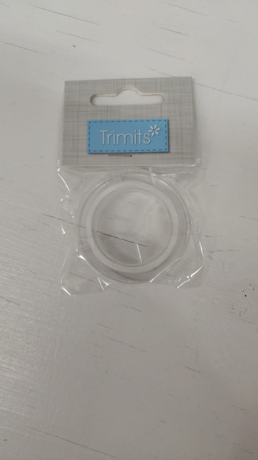 Trimits elastinen korulanka 0,4mm/5m valkea