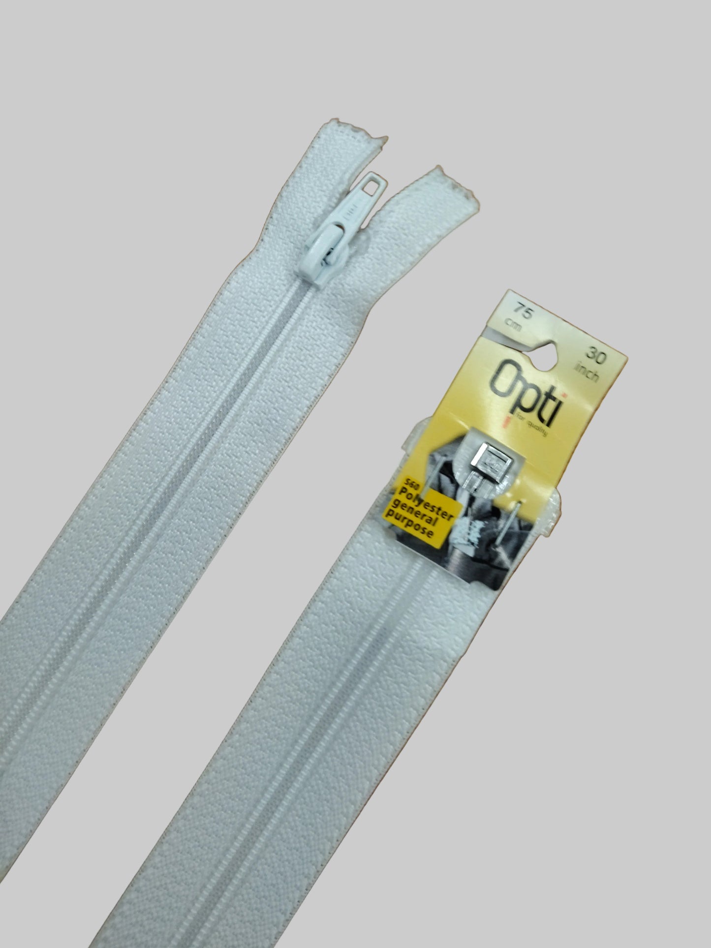 Vetoketju spiraali 6mm avo, 75cm