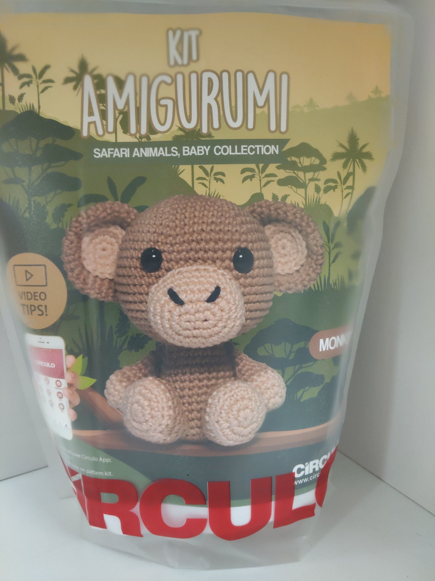 Circulo Safarieläimet- amigurumipakkaus