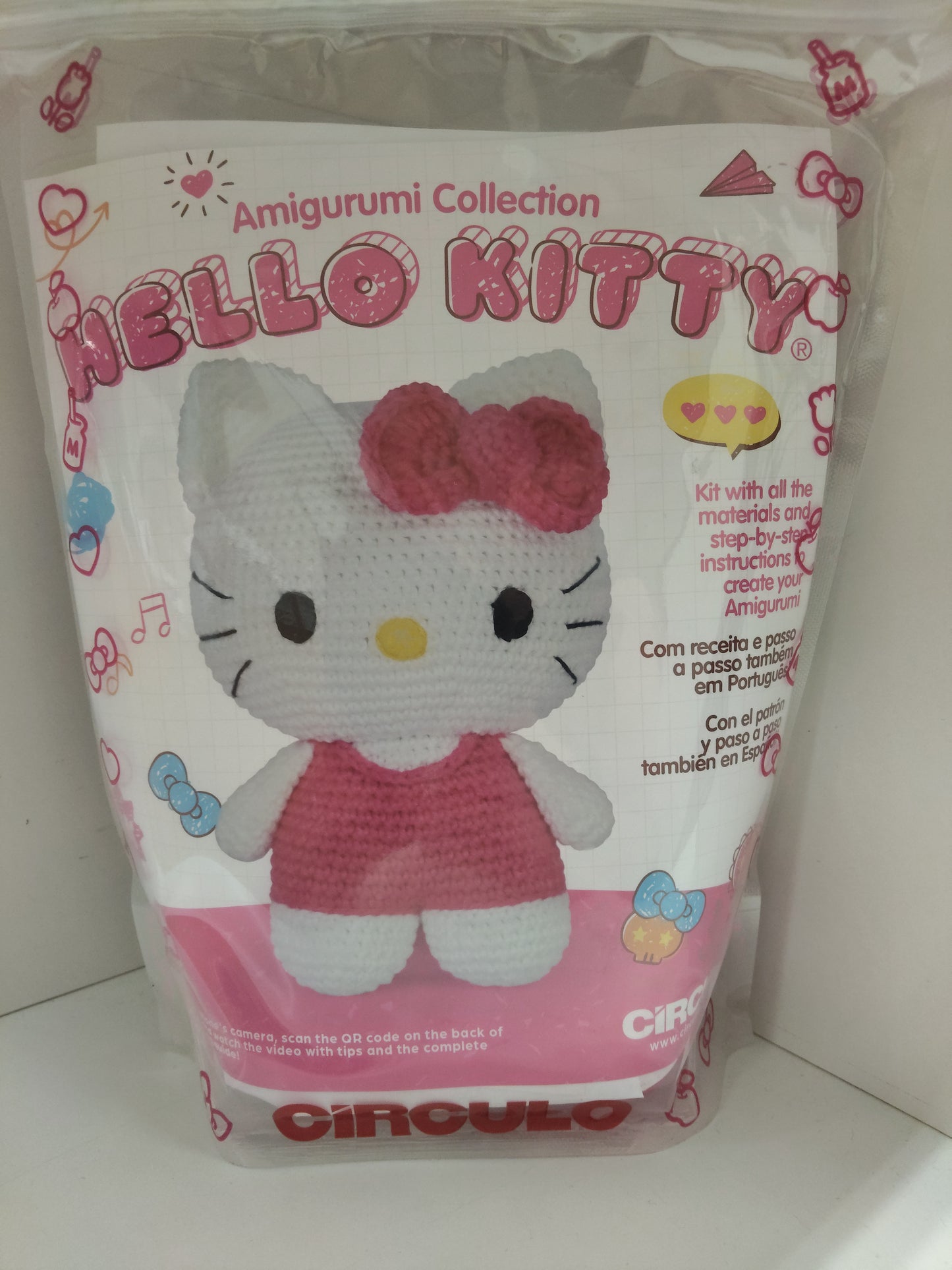 Circulo Hello Kitty- amigurumipakkaus