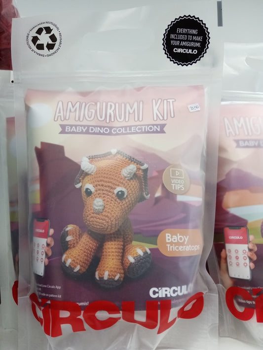 Circulo Dinot- amigurumipakkaus